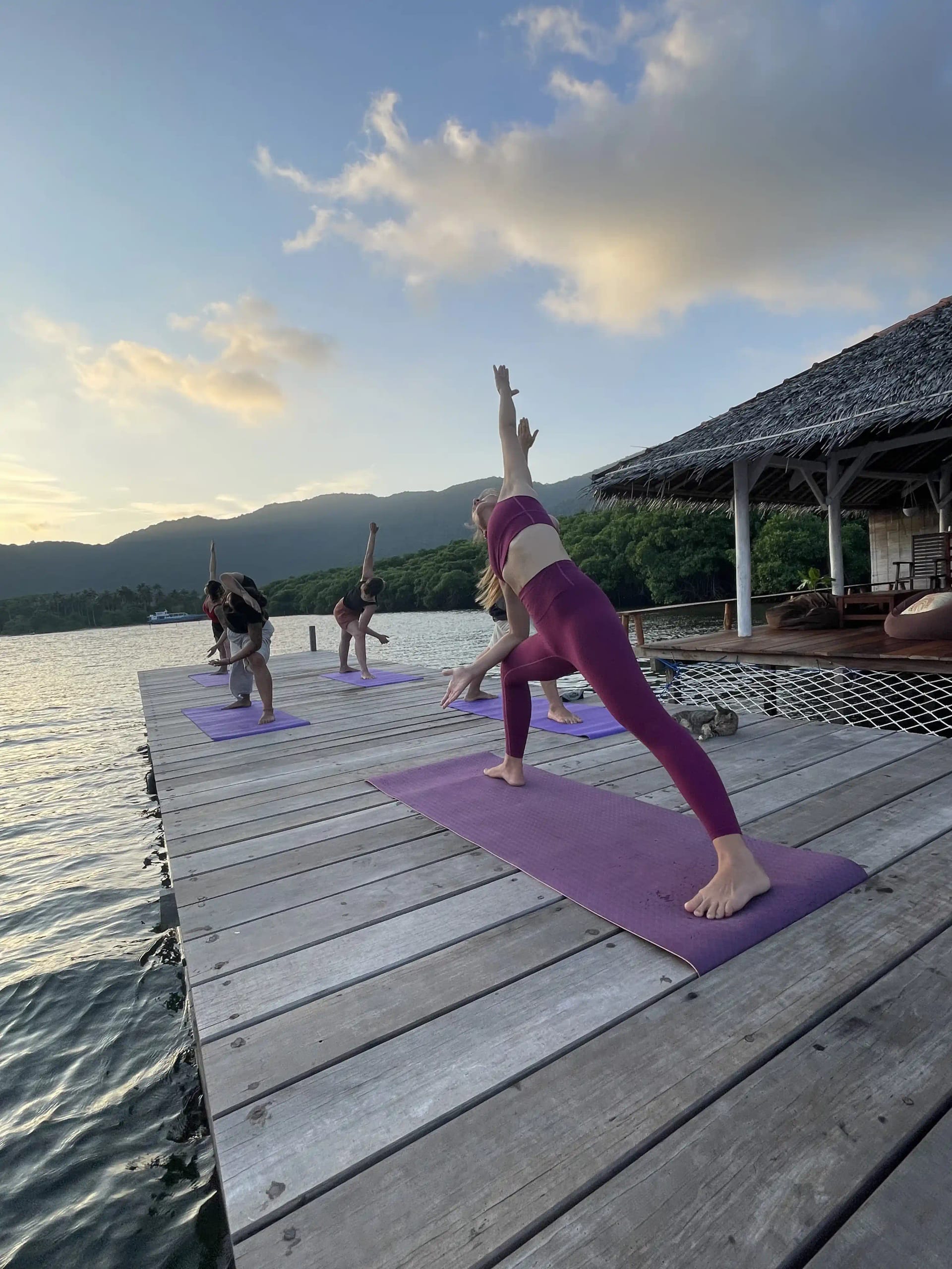 Open Air Sunset Yoga