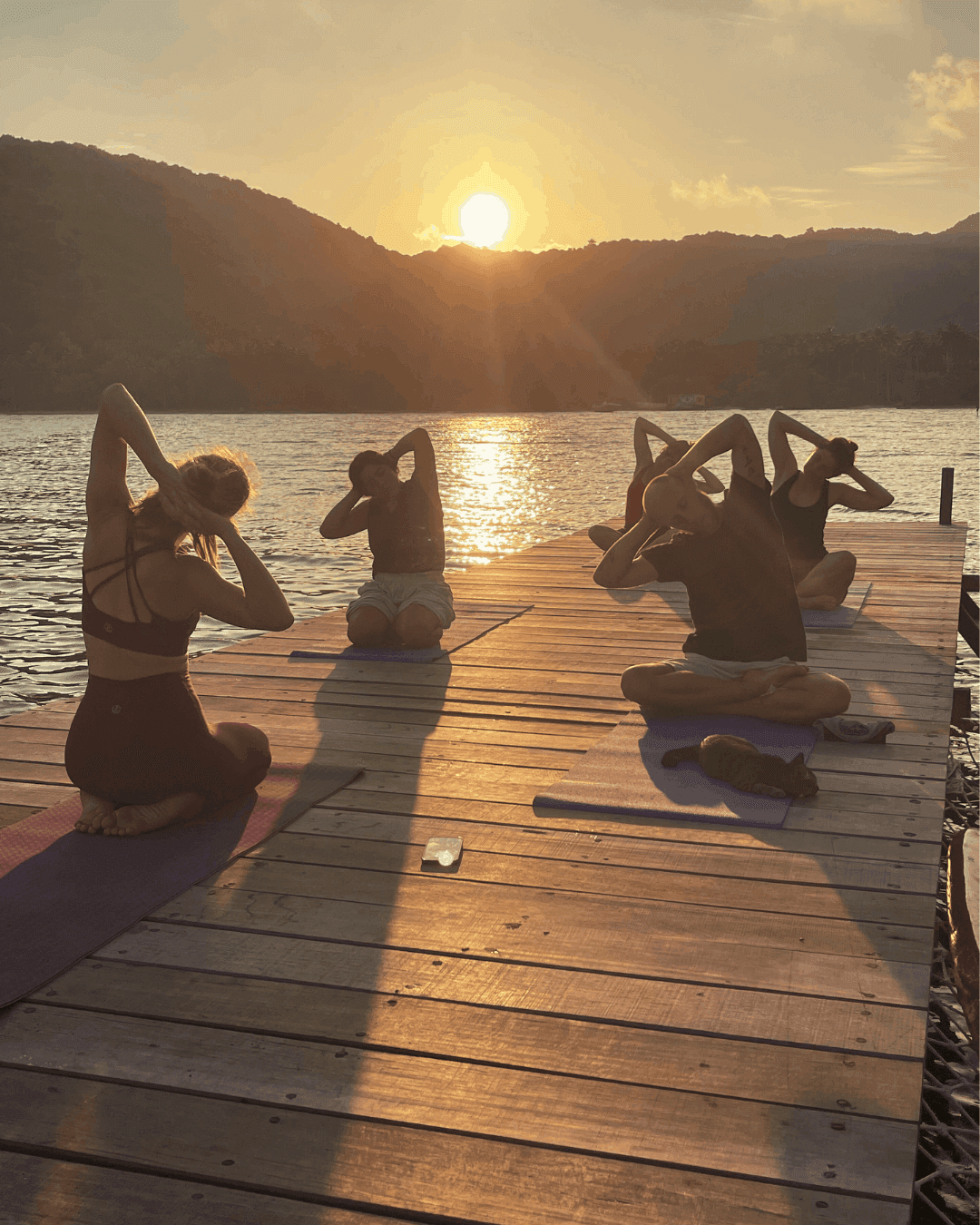 Yoga retreat moment 6
